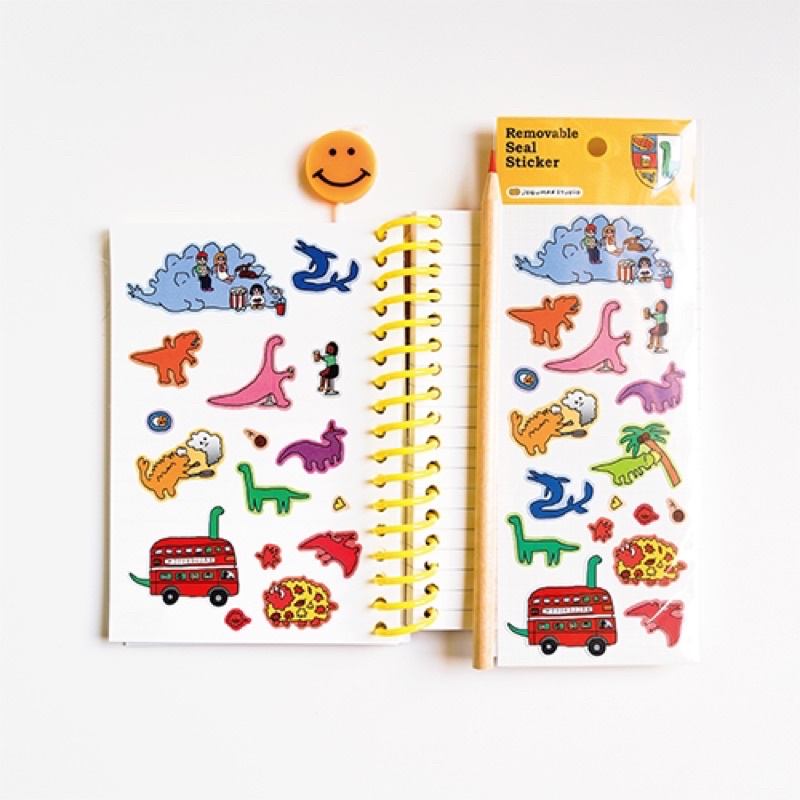 JOGUMAN  epoxy sticker #trivial_dino 🦕