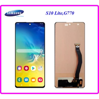 จอ LCD.Samsung Galaxy S10 Lite,G770,G915+ทัชสกรีน (A-TFT incell) หมายเหตุ ไม่รองรับการสแกนนิ้ว