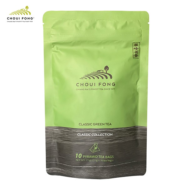ฉุยฟง ชาเขียวคลาสสิค ชนิดซอง ขนาด 2 5 g x 10 tea bags