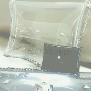 Cross body clutch Size M+ with chain