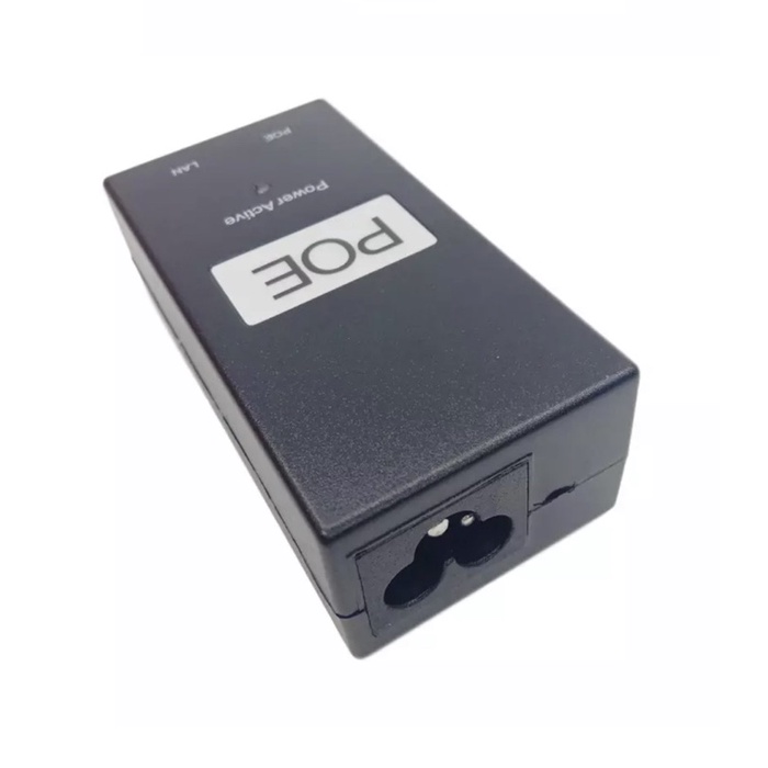 AC DC PoEอะแดปเตอร์จ่ายไฟ 24V 48 V 0.5A 1Aกล้องวงจรปิดActive PoE Injector Ethernet 12 24 48 โวลต์ 1A 500mAสำหรับกล้องIP