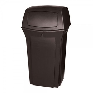 ถังขยะนอกอาคาร 132 ลิตร สีน้ำตาล - Ranger® e 35 Gallon Container Brown