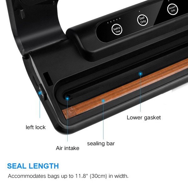 เครื่องซีลสูญญากาศ ปิดปากถุง Vacuum Sealer XINBAOLONG รุ่น LP1805