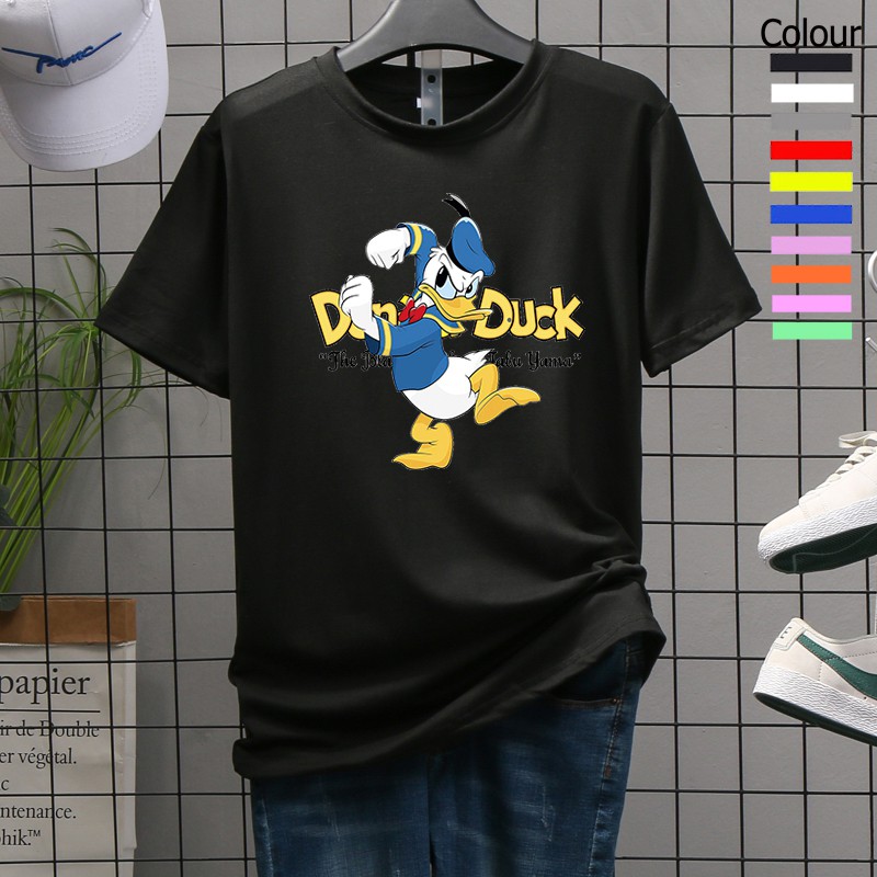 พร้อมส่ง เสื้อทีเชิร์ตเสื้อยืดคอกลมแฟชั่น
