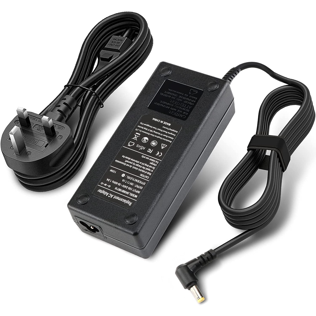 19V 135W AC แล็ปท็อปอะแดปเตอร์ชาร์จสําหรับ Acer Nitro 5 N18C3 AN515-51 AN515-52 AN515-43 AN515-54 AN