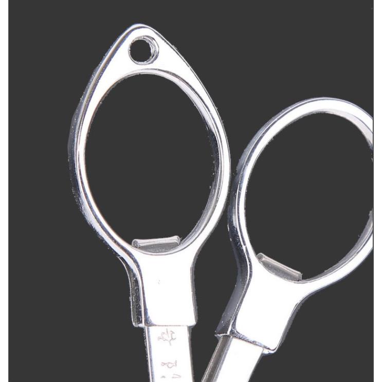 Cau Dai - กรรไกรพับป้องกันสนิม Cau Don สีสุ่ม_ Pkd_01