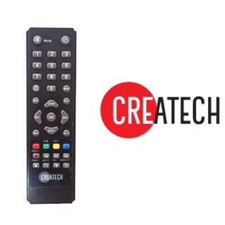 รีโมทกล่องทีวีดิจตอล CREATECH (ใช้กับกล่องรับสัญญาณดิจิตอลทีวี CREATECH ได้ทุกรุ่น)