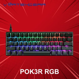 คีย์บอร์ด Vortexgear รุ่น Poker RGB (ภาษาอังกฤษ) ประกันศูนย์ 1 ปี