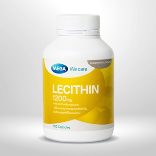 Lecithin เลซิติน 1200 มิลลิกรัม ชื่อผลิตภัณฑ์ (อังกฤษ) : Lecithin 1200 mg.