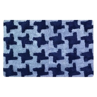 Interior carpet RUG SS/SI-3131 45X70 BLUE ME Carpet Home &amp; Furniture พรมภายใน พรม ME LIVING SS/SI-3131 45X70 ซม. สีน้ำเง