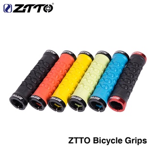 Ztto อะไหล่แฮนด์มือจับยาง กันลื่น ลายกะโหลกจักรยาน MTB AG-23 TPR 1 คู่