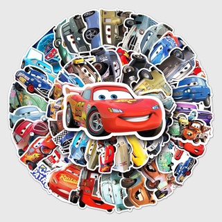 ✨พร้อมส่ง✨McQueen แมคควีน ลาย ชินคันเซ็น โทมัส Cars sticker Disney เมโลดี้ สติกเกอร์ กันน้ำ รูปแบบที่แตกต่างกัน 50pcs