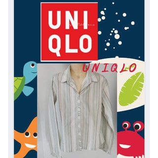 เสื้อเชิ้ตเด็กหญิง Uniqlo no.140