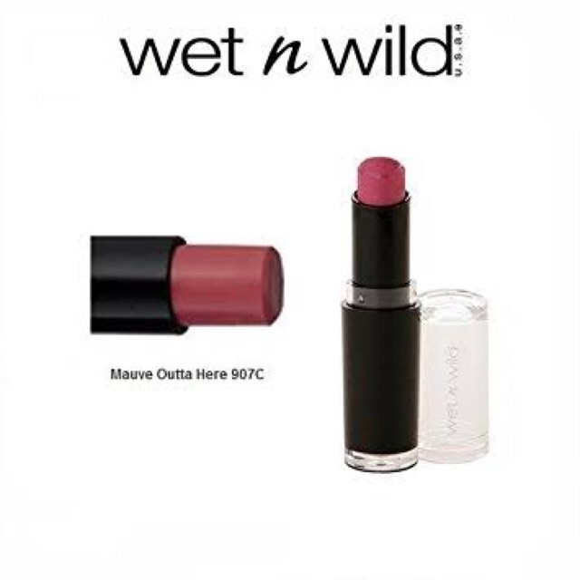 Wet n wild magalast lipstick #907C mauve outta here
