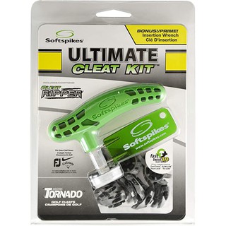 Spike Softspikes Ultimate Cleat Kit, Silver Tornado Fast Twist 3.0