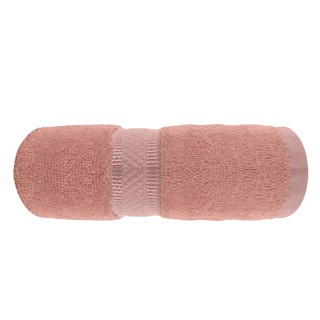 ผ้าขนหนูFLUFFY CARESS 16x32 นิ้ว สีชมพู TOWEL 16X32 FLUFFY CARESS PINK SANTAS