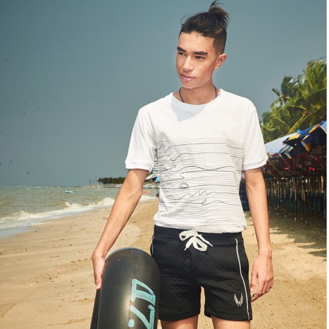 ST104 เสื้อยืดแขนสั้น AWESOME (ผ้าcotton super soft)