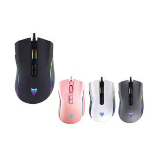 NM-89M NUBWO PLESIOS USB Mouse Macro ของแท้