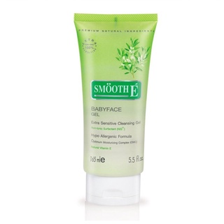 Smooth E Babyface เจลล้างหน้า Baby Face Gel สูตรอ่อนโยน ทำความสะอาดผิวหน้า สำหรับผู้ที่เป็นสิว ผิวแพ้ง่าย 1 หลอด