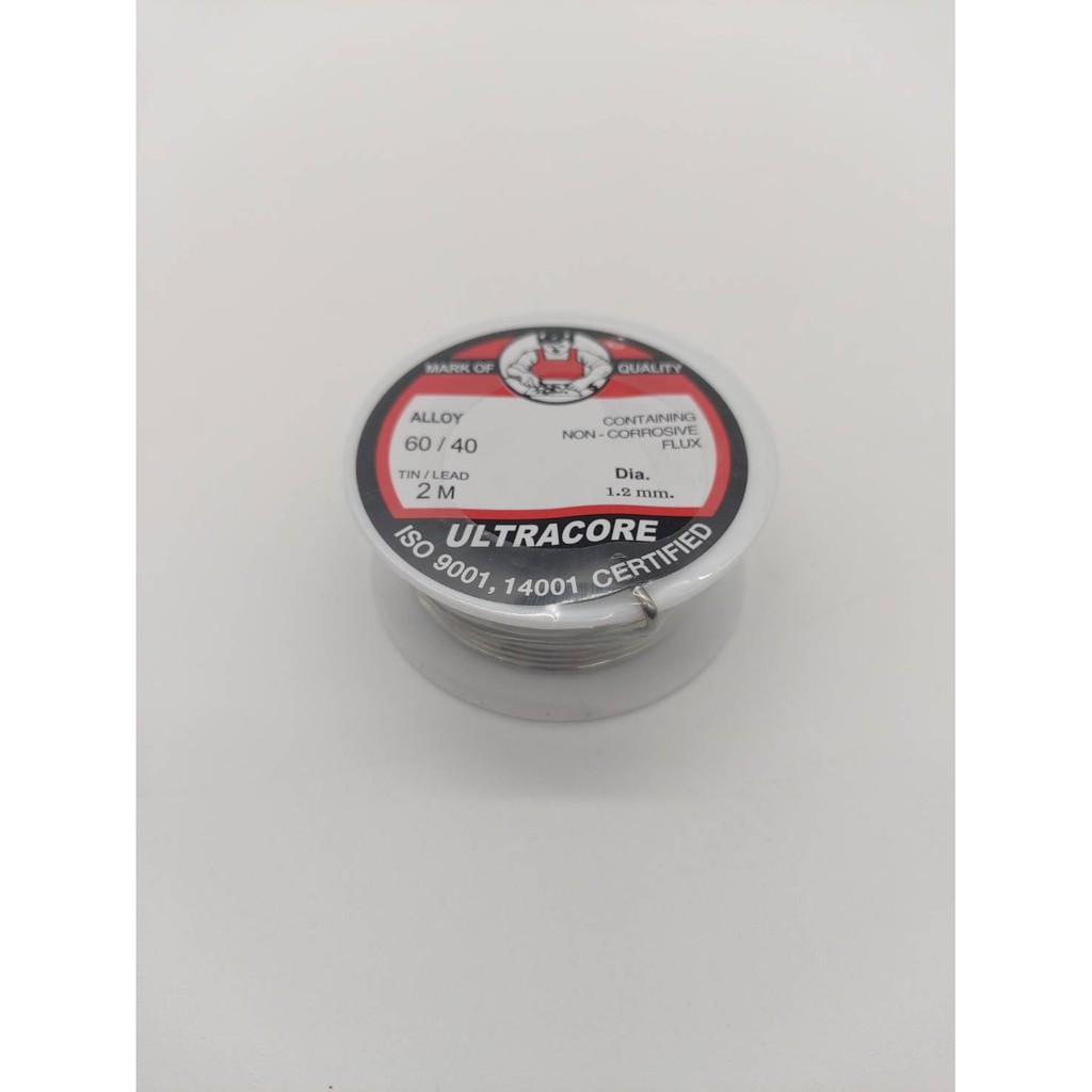 ตะกั่วบัดกรี Ultracore 2เมตร (1.2mm)