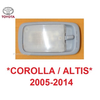 ไฟเพดานรถ TOYOTA COROLLA  ALTIS 2005-2014 โตโยต้า โคโรล่า อัลติส ลิโม่ ไฟในเก๋ง ไฟเพดาน AE92 AE101 AE111 AT190 ST191 ไฟ