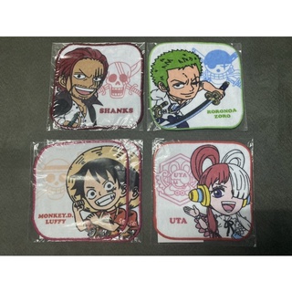 ผ้าเช็ดหน้าวันพีช one piece red film ของแท้ ลิขสิทธิ์ญี่ปุ่น