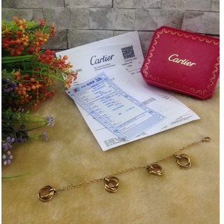 สร้อยแขน Cartier Stainlessแท้ เครื่องประดับ งานสวย