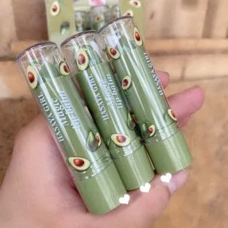 HH1038(12ชิ้น)อะโวคาโดลิปมันเปลี่ยนสี Hasaya ลิปบาล์ม​ ลิปบำรุงปาก