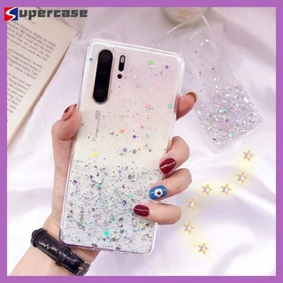 Casing For Samsung Galaxy A15 A12 A02s M31s M51 S20 SE A01 A71 A51 5G Glitter Bling Star Cover Soft Clear Phone Case