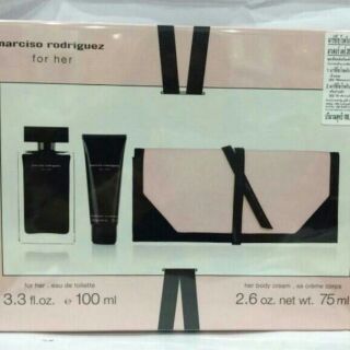 เซ็ตน้ำหอมNarciso Rodriguez for Her(ขวดสีดำ)