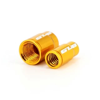 GUB 2pcs อลูมิเนียมจักรยานยางวาล์วหมวก Ultralight Schrader/Presta ยางวาล์ว Protector MTB Road Bike Tyre หมวกด้านในฝาครอบวาล์ว AV/FV Universal ขี่จักรยาน