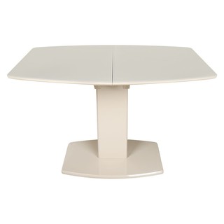 Dining table DINING TABLE FURDINI PAYTON B2396-1 HIGH GLOSS/GLASS BEIGE Dining room furniture Home &amp; Furniture โต๊ะทานข้