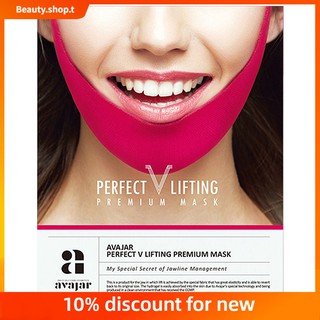 มาสก์หน้า Avajar Perfect V Lifting Premium สำหรับยกกระชับผิวหน้า