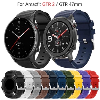 สายคล้องคอซิลิโคนอ่อนสำหรับ Huami Amazfit GTR 4/ 3/3Pro / GTR 2/2E/2eSIM / GTR 47mm