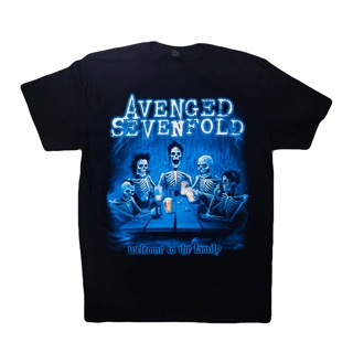 เสื้อวง avenged sevenfold A7X เสื้อยืดวงร็อค A7X avenged sevenfold