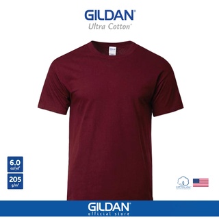 GILDAN® อุลตร้า เสื้อยืดแขนสั้น - เลือดหมู 83CS-5XL