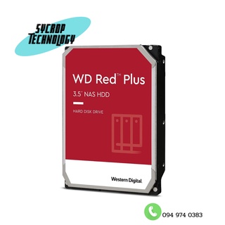 HDD WD 6TB NAS Red Plus SATA3(6Gb/s) 128MB 5640RPM 3Y