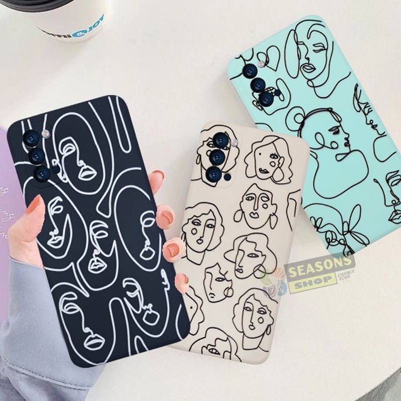 [UV05] Softcase Macaron Protect Camera Oppo A16 A54 A5S A1K A5 A9 2020 A15 A52 A53 A33 Reno 5f 4 4F 