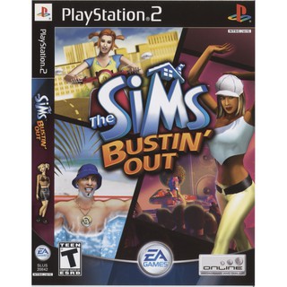 แผ่นเกมส์ The Sim Bustin Out PS2 Playstation2 คุณภาพสูง ราคาถูก