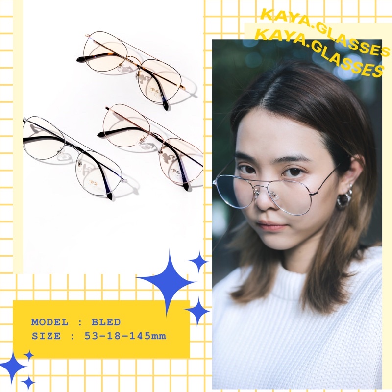 [NAITA NT03] กรอบแว่นตารุ่น ‘BLED’ (B-Titanium)