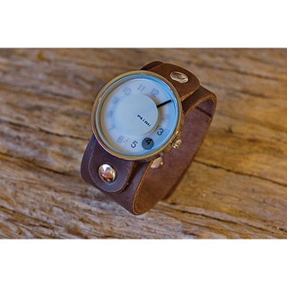 นาฬิกาหนังแท้ Handmade - LEATHER WATCH