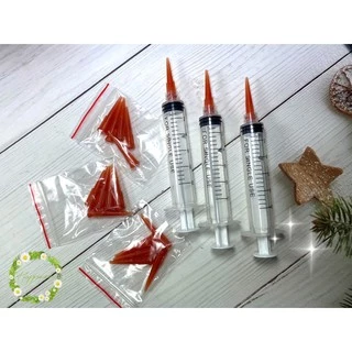หลอดหยดสี 12 ชิ้น แม่พิมพ์ซิลิโคน