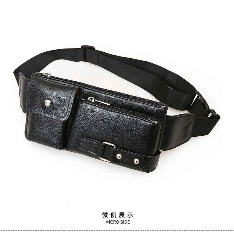 (W87) กระเป๋าคาดอกคาดเอว งานหนัง งานพรีเมี่ยม vgetbag