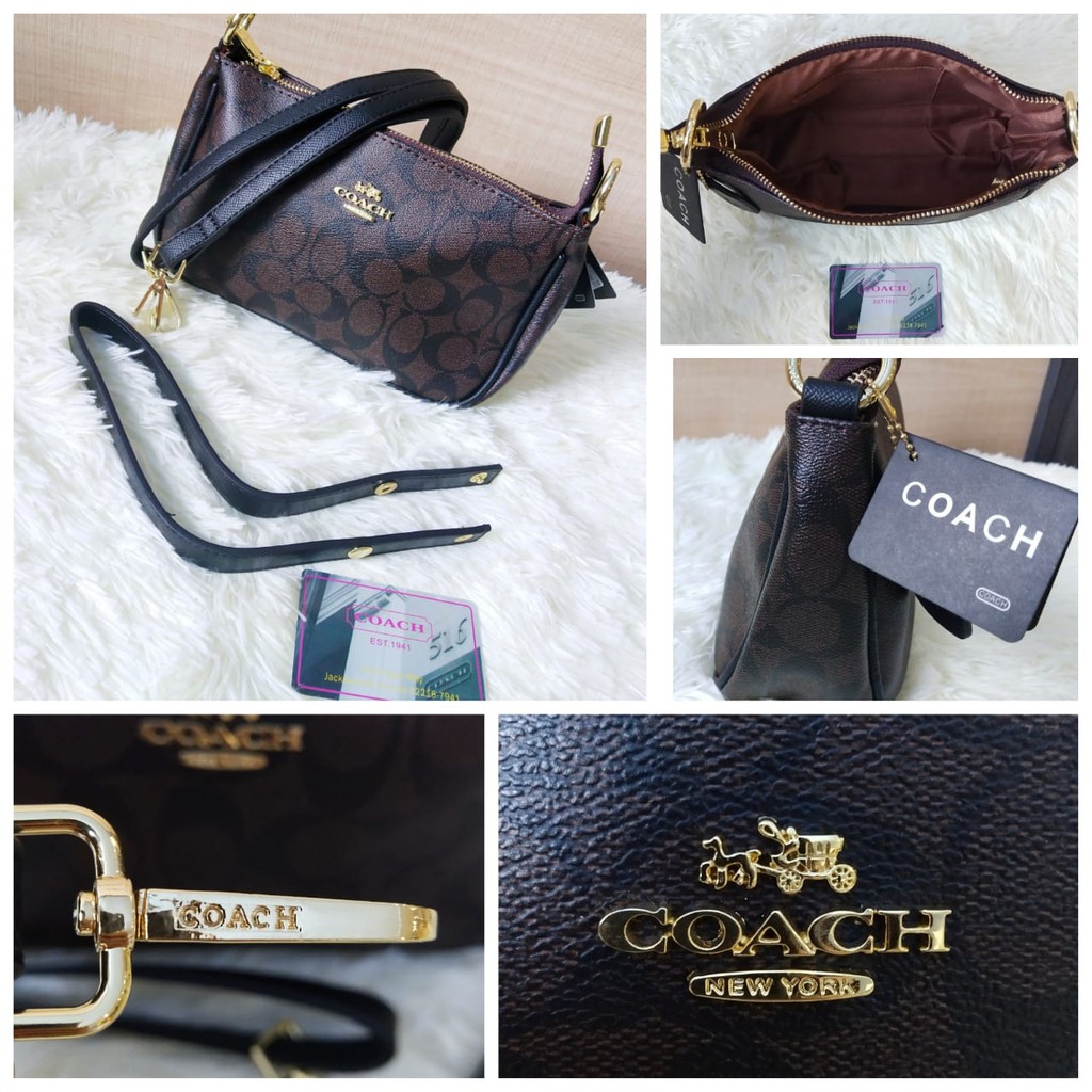 กระเป๋าสะพายไหล่ DB2032 C X OACH SIGNATURE F36674 2 ชิ้น (โหลด 1 กก.)