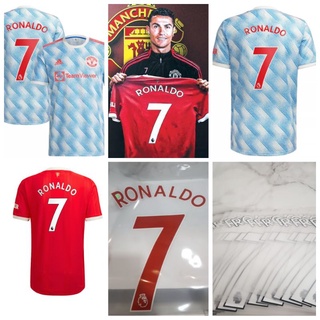 เฟลกชื่อ RONALDO 7 พรีเมียร์ลีค มี 2 สี ขาว,แดง พร้อมส่งค่ะ