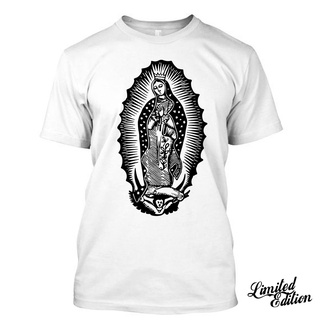 เสื้อยืด พิมพ์ลาย Guadalupe Virgin I Love Catholicism Mexico แฟชั่นฤดูร้อน สําหรับผู้ชายสามารถปรับแต่งได้