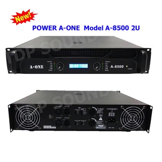 เพาเวอร์แอมป์ 1800+1800วัตต์(@2OHM) เครื่องขยายเสียง รุ่นA-ONE A-8500 TDP SOUND SHOP