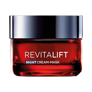 LOREAL Revitalift Triple Action Night Cream Mask 50ml ลอรีอัล ปารีส รีไวทัลลิฟท์ แอนตี้-เอจจิ้ง ไนท์ครีม