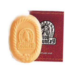 Mistine Top Country Perfumed Soap 90g. มิสทิน ท็อป คันทรี่ สบู่หอม สบู่ทำความสะอาดผิวกาย กลิ่นหอม (1 ก้อน)