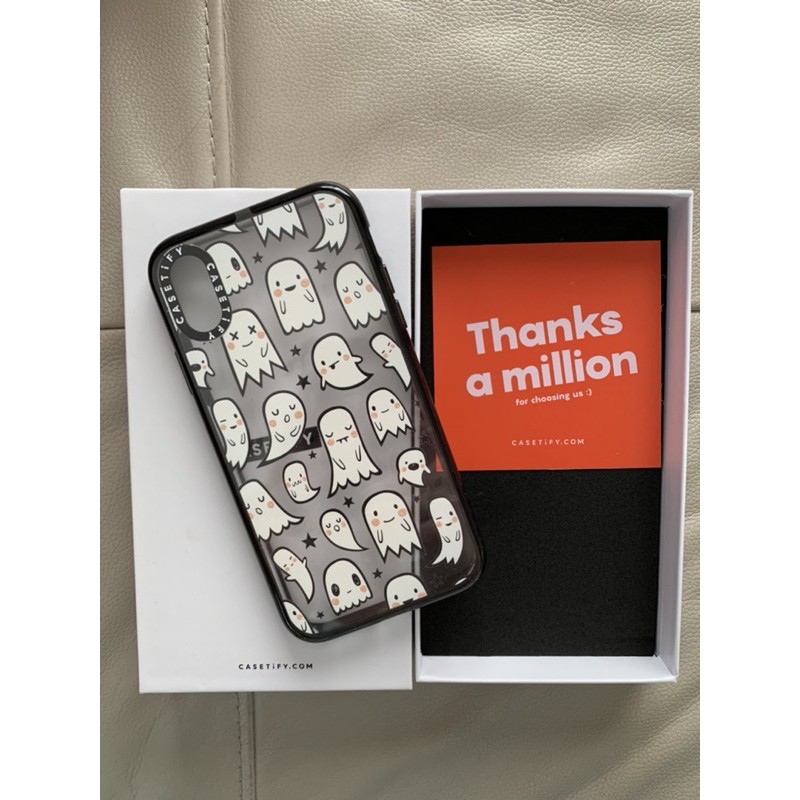Casetify ghost black for Iphone x xs Shopee Thailand